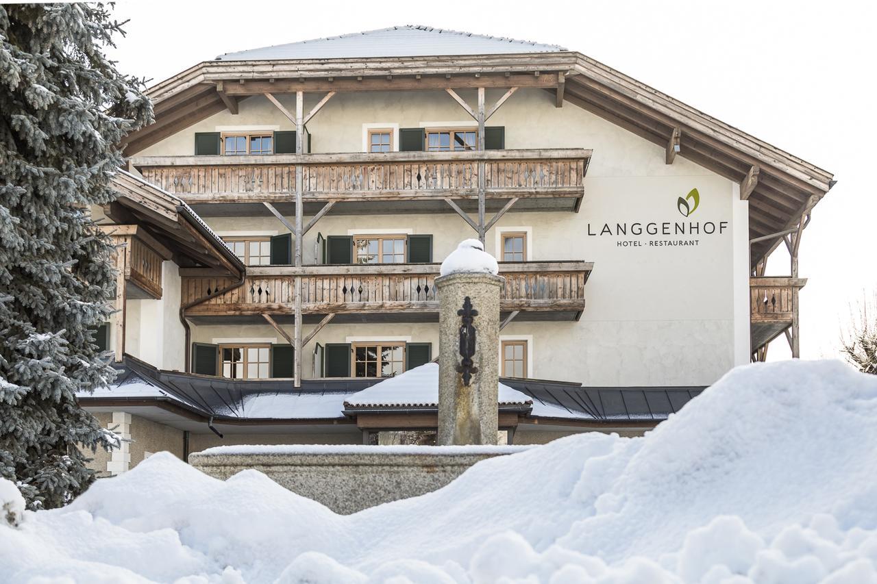 Hotel Restaurant Langgenhof Brunico Ngoại thất bức ảnh